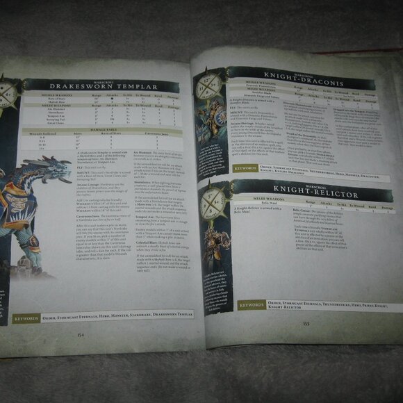 Warhammer Hardcover Book 40,000 40K Order Battletome: Stormcast Eternals 2409A7 - Picture 13 of 13